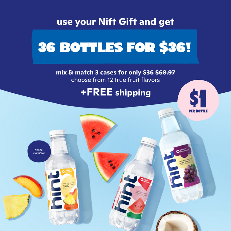 36 bottles for $36 + free shipping