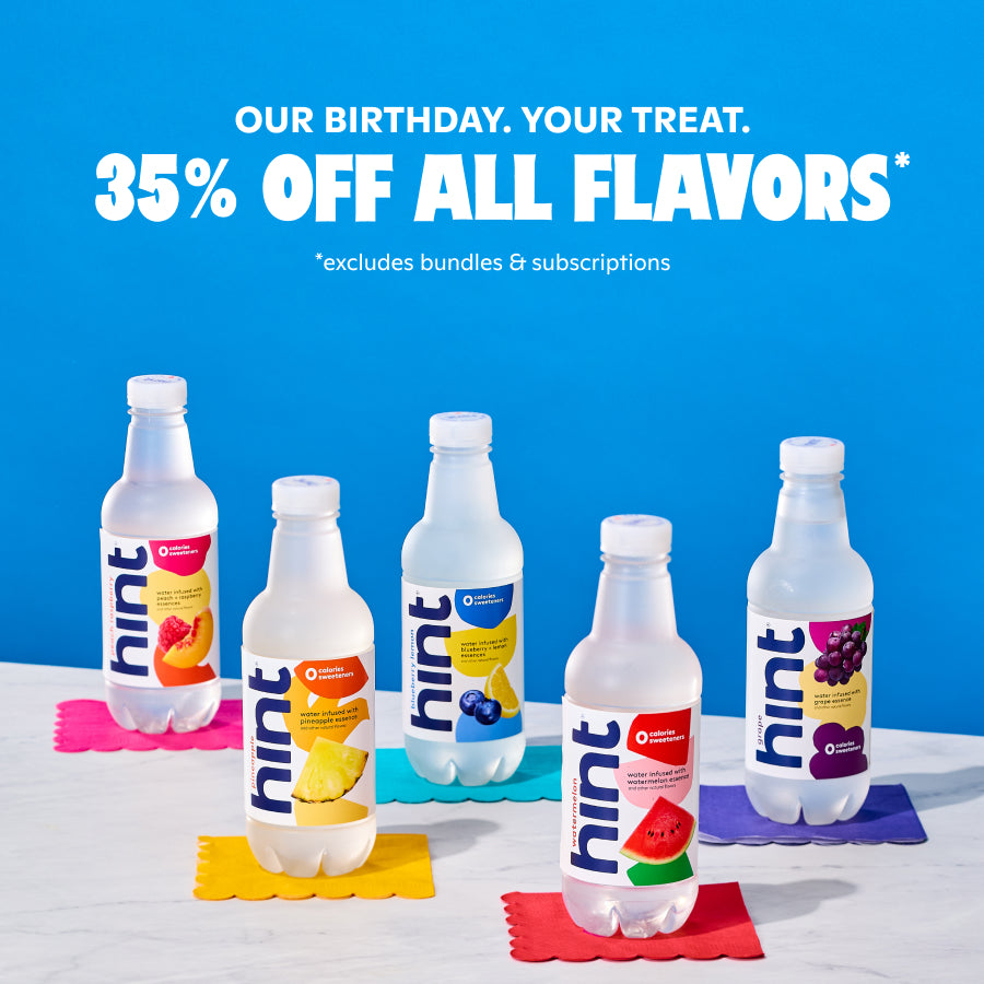 Our birthday. Your treat.
35% off all flavors*
Excludes bundles & subscriptions. 
Shop now.