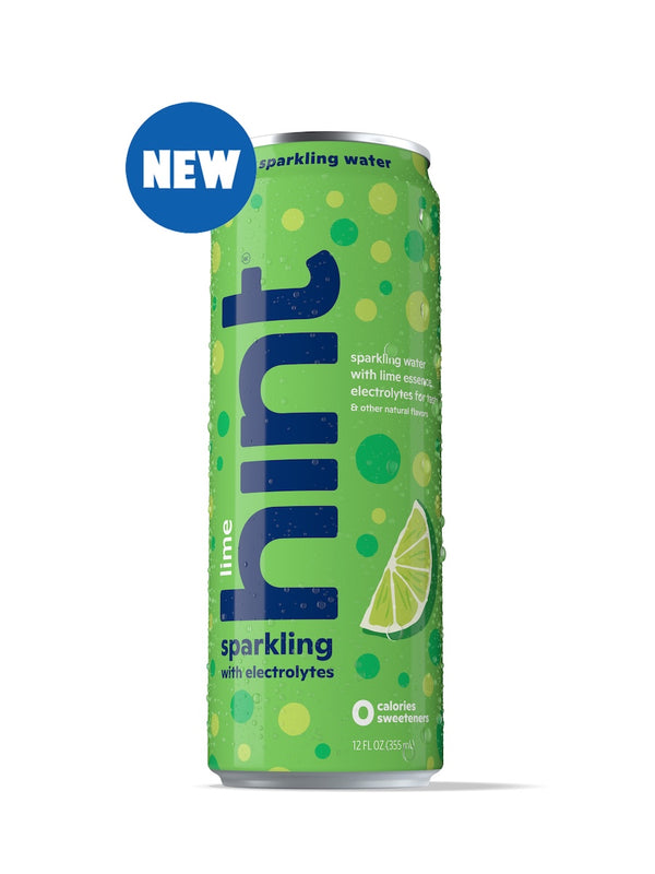 hint sparkling with electrolytes - lime