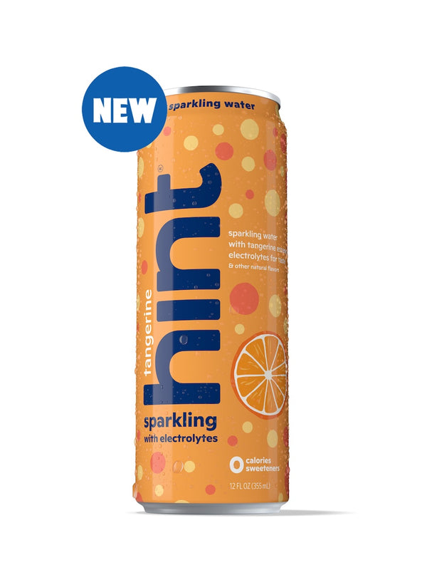 hint sparkling with electrolytes - tangerine